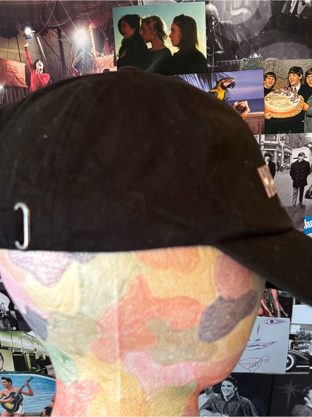 Harley-Davidson Black Embroidered Logo Cap with Pink Accent - Picture 2 of 4